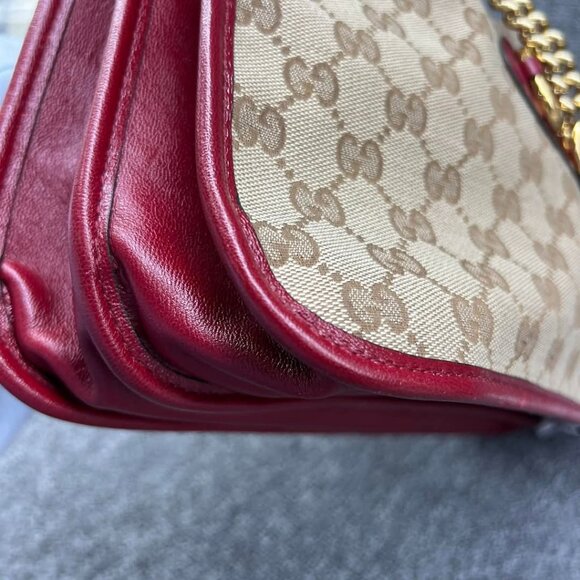 Gucci GG Leather Tote Bag 840-032825 - Picture 10 of 16